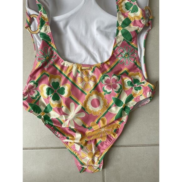 Kenny Flowers Swim One Piece Swimsuit Cut Out The Acapulco - Picture 8 of 12